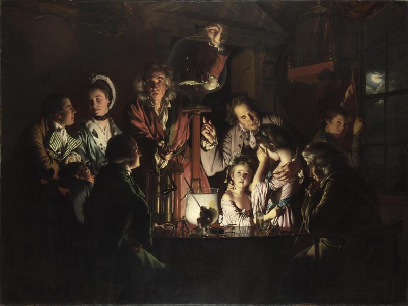 Joseph Wright of Derby - An Experiment on a Bird in the Air Pump