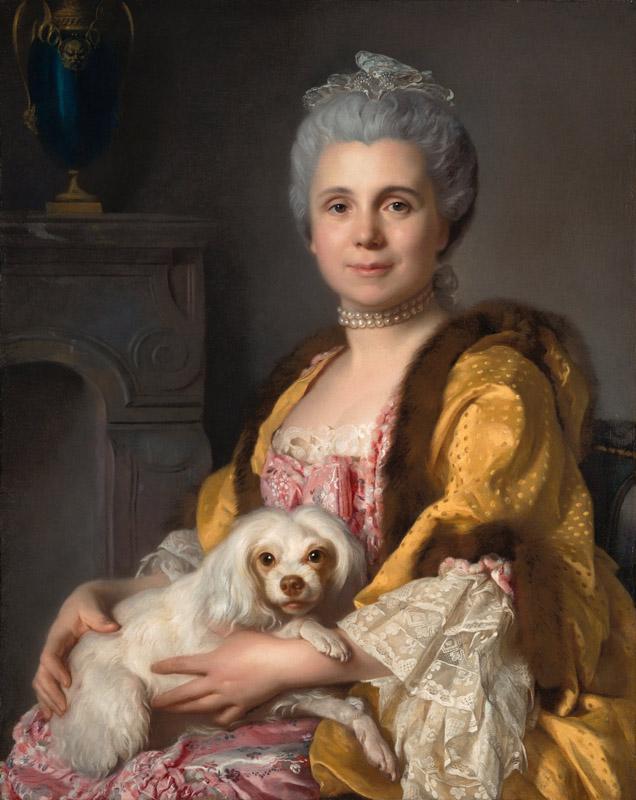 Joseph-Siffred Duplessis - Portrait of Madame Freret Dericour, 1769