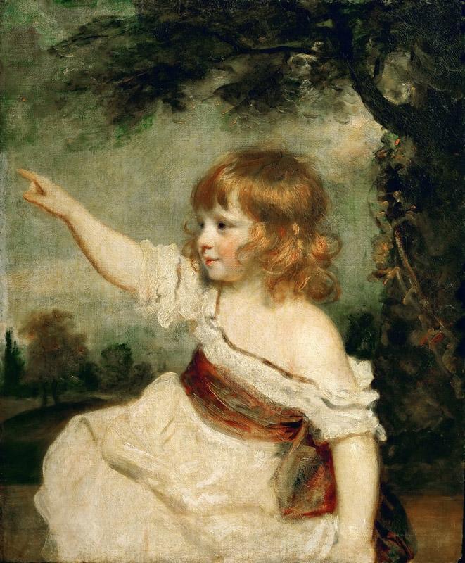 Joshua Reynolds (1723-1792) -- Master Francis George Hare
