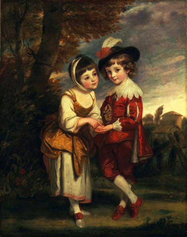Joshua Reynolds - Lord Henry Spencer and Lady Charlotte Spencer