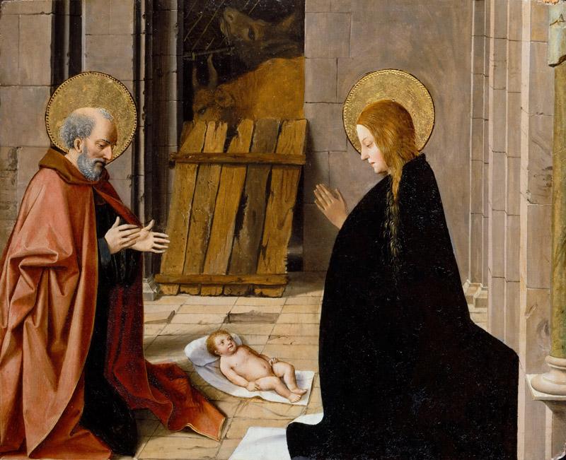 Josse Lieferinxe -- Adoration of the Child