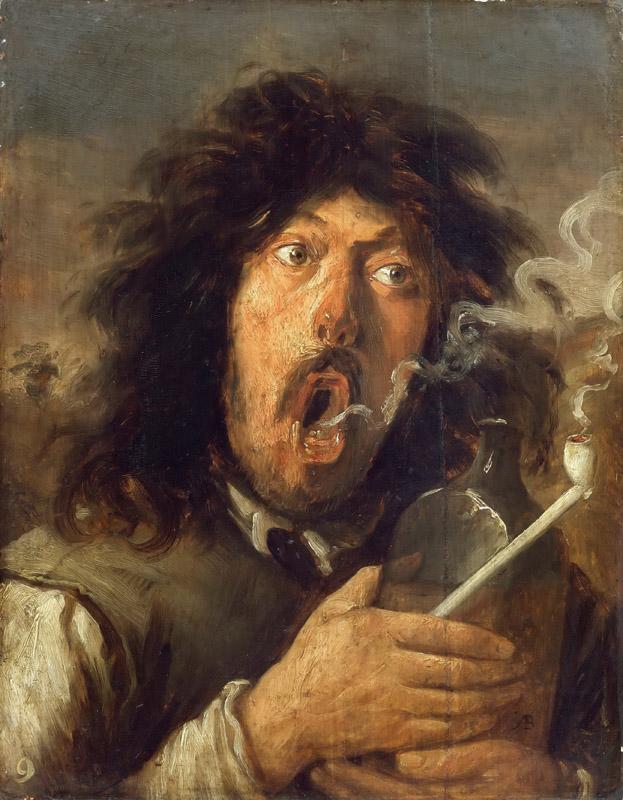 Josse van Craesbeeck -- The Smoker