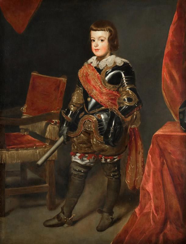 Juan Bautista Martinez del Mazo - Portrait of the Infante Balthasar Carlos