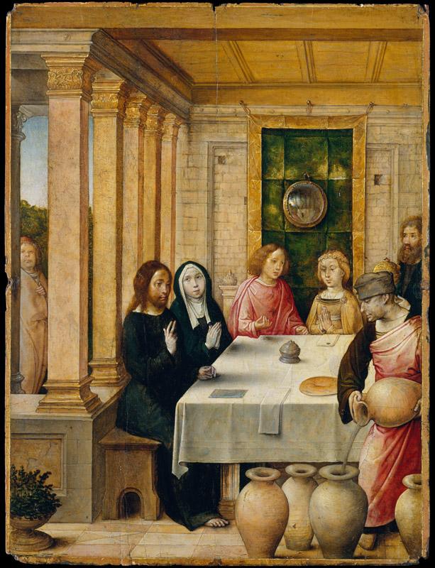 Juan de Flandes--The Marriage Feast at Cana