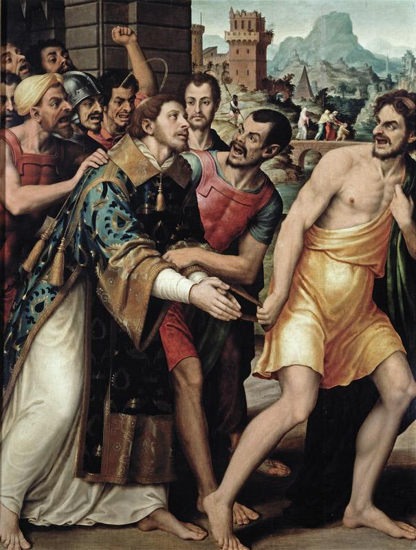 Juanes, Juan de-San Esteban conducido al martirio-160 cm x 123 cm