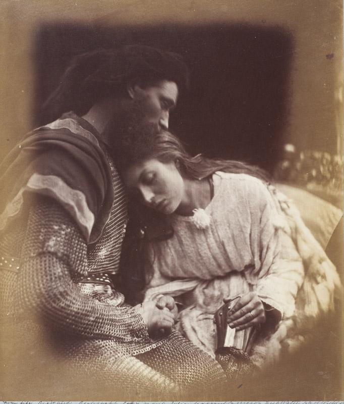 Julia Margaret Cameron - The parting of Sir Lancelot and Queen Guinevere