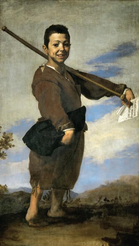 Jusepe de Ribera (1591-1652)-The Clubfooted Boy