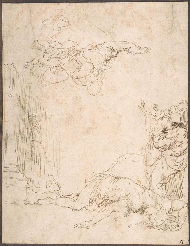 Jusepe de Ribera--Unidentified Scene Figures Watching