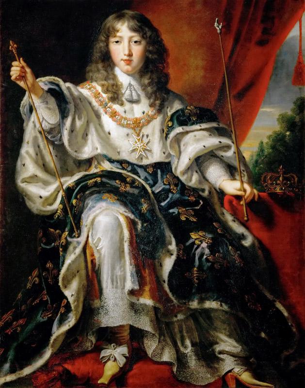 Justus van Egmont -- Louis XIV of France in Coronation Robes