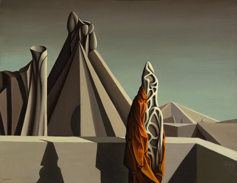 Kay Sage - Too Soon for Thunder, 1943