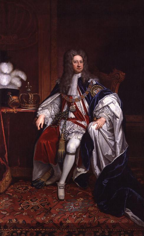 King George I by Sir Godfrey Kneller, Bt