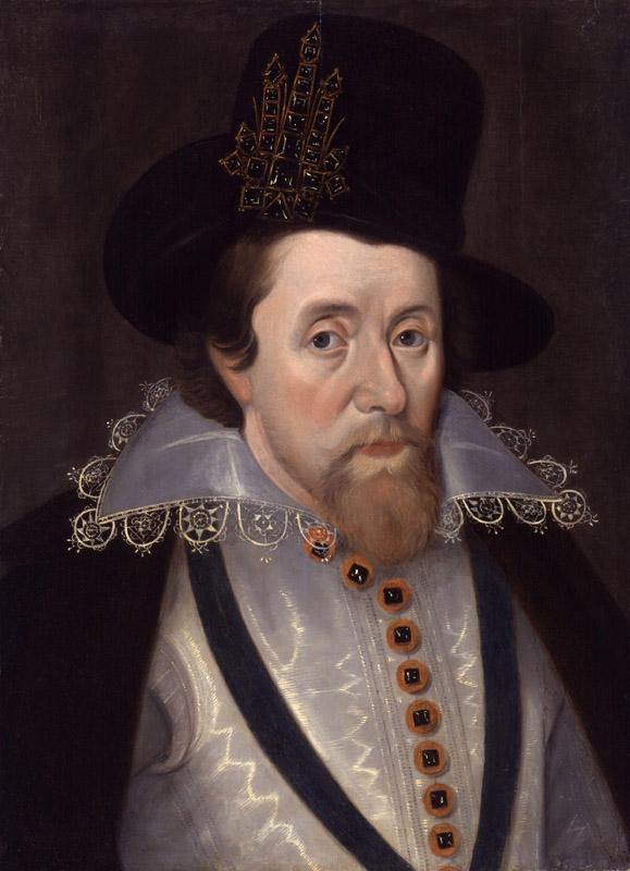 King James I of England and VI of Scotland by John De Critz the Elder