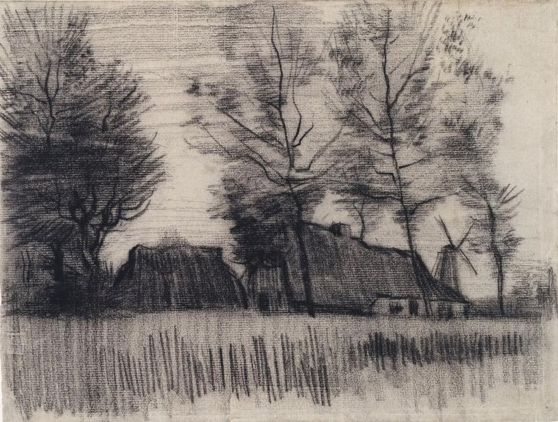 Landscape with Cottages and a Mill