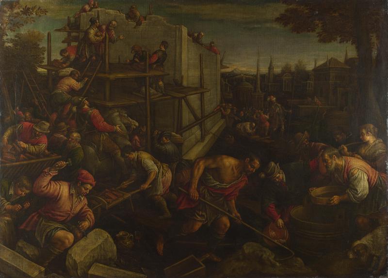 Leandro Bassano - The Tower of Babel
