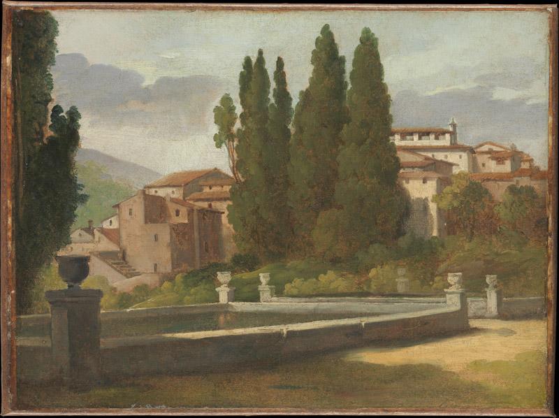 Leon Palliere--View in the Gardens of the Villa d Este