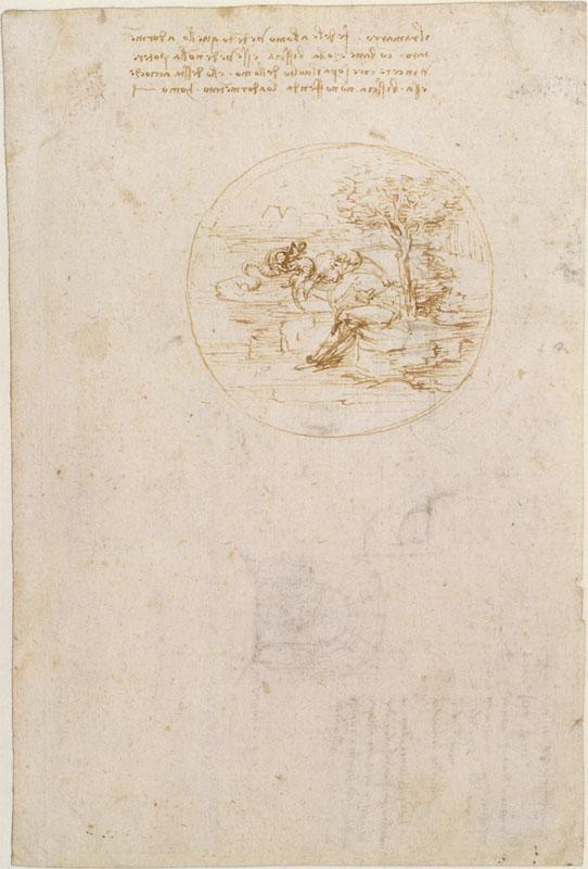 Leonardo da Vinci--Allegory on the Fidelity of the Lizard