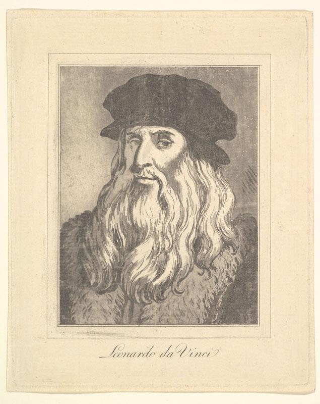 Leonardo da Vinci--Portrait of Leonardo da Vinci