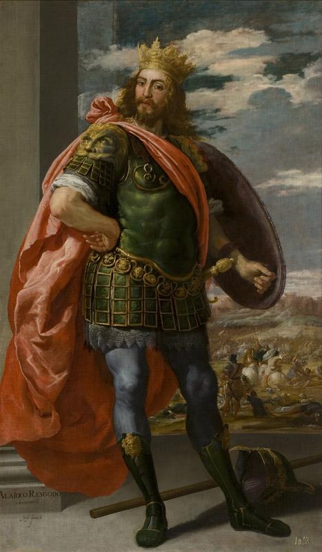Leonardo, Jusepe-Alarico, rey godo-205 cm x 118 cmB