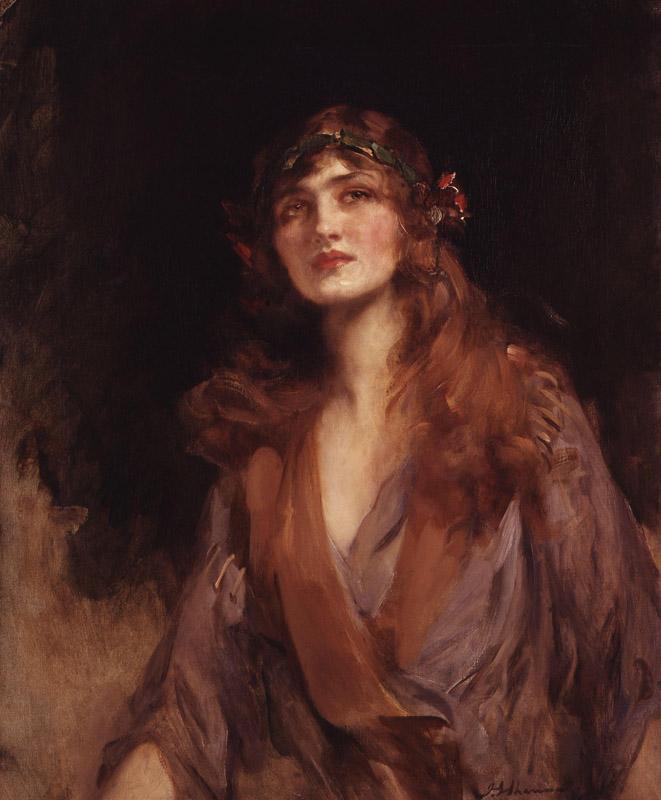 Lily Elsie (Mrs Bullough) by Sir James Jebusa Shannon