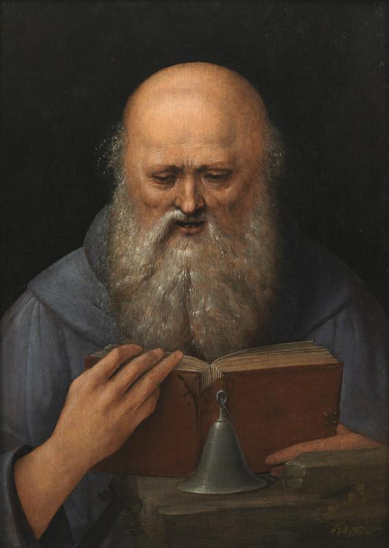 Lodi, Giovanni Agostino da-San Antonio Abad, en meditacion
