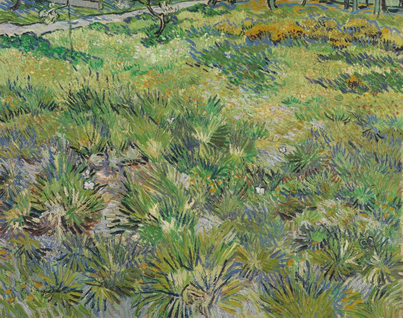 Long Grass with Butterflies1890