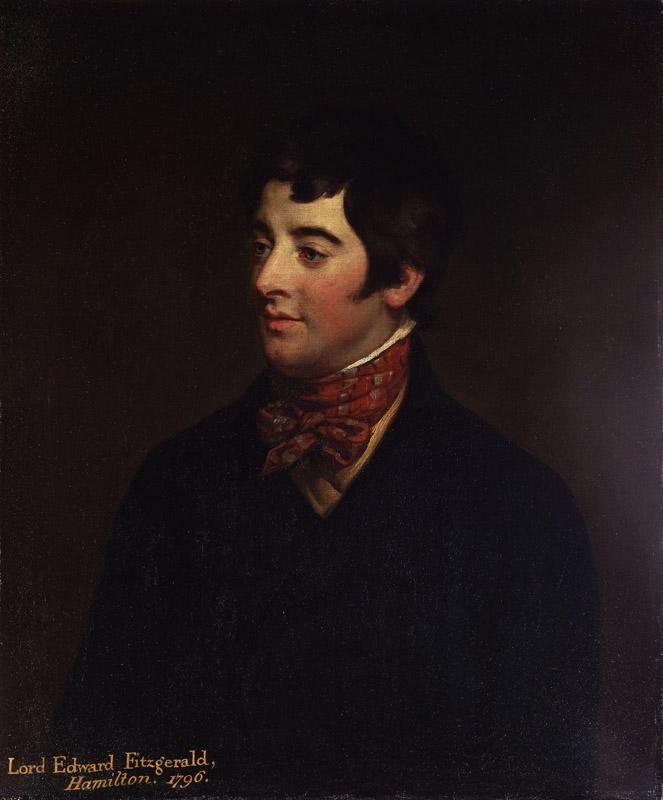 Lord Edward Fitzgerald by Hugh Douglas Hamilton