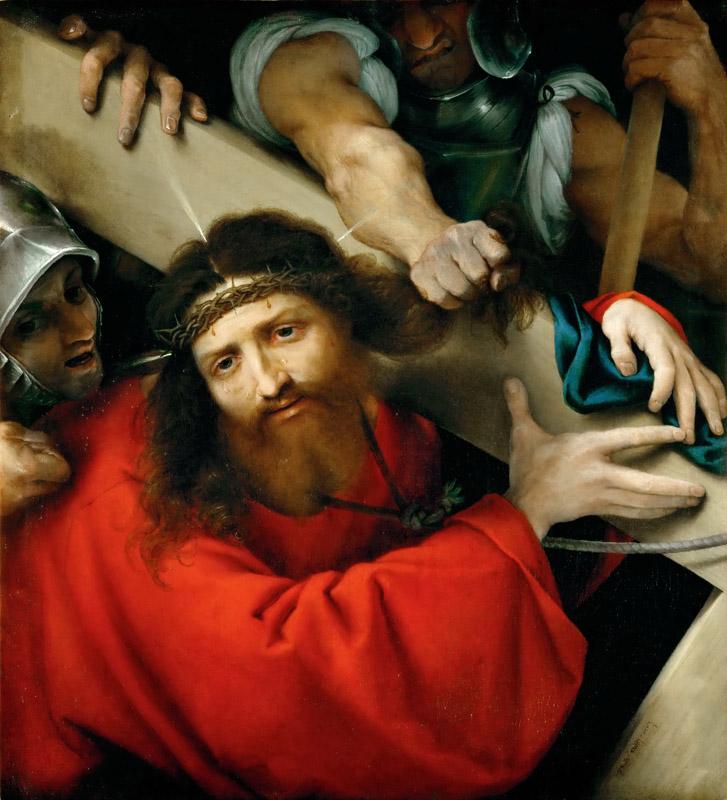 Lorenzo Lotto -- Carrying the Cross