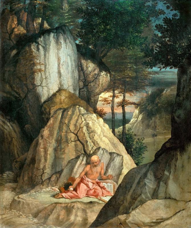 Lorenzo Lotto -- Saint Jerome