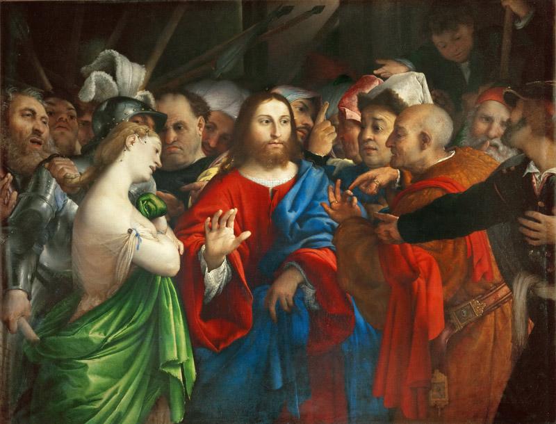 Lorenzo Lotto -- The Adultress