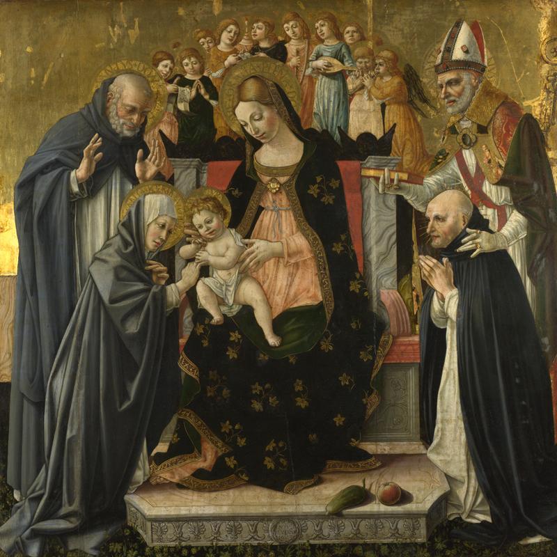 Lorenzo d Alessandro da Sanseverino - The Marriage of Saint Catherine of Siena