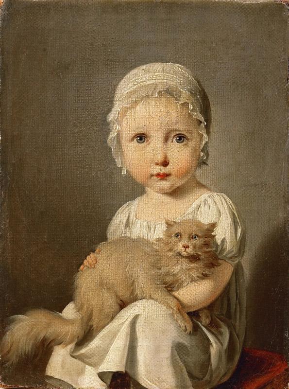 Louis Leopold Boilly (1761-1845) -- Gabrielle Arnault as a Child