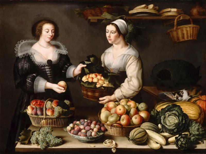 Louise Moillon -- The fruit and vegetable seller