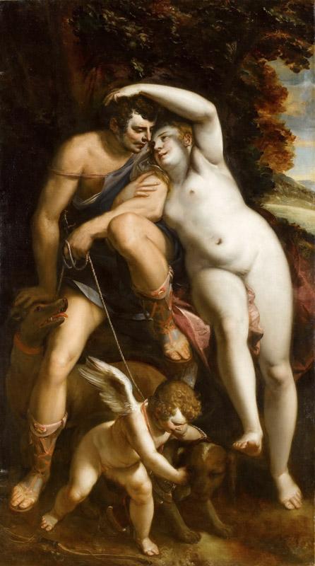 Luca Cambiaso -- Venus and Adonis