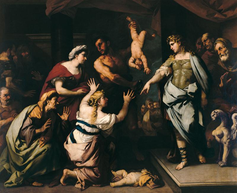 Luca Giordano - The Judgement of Solomon, 1665