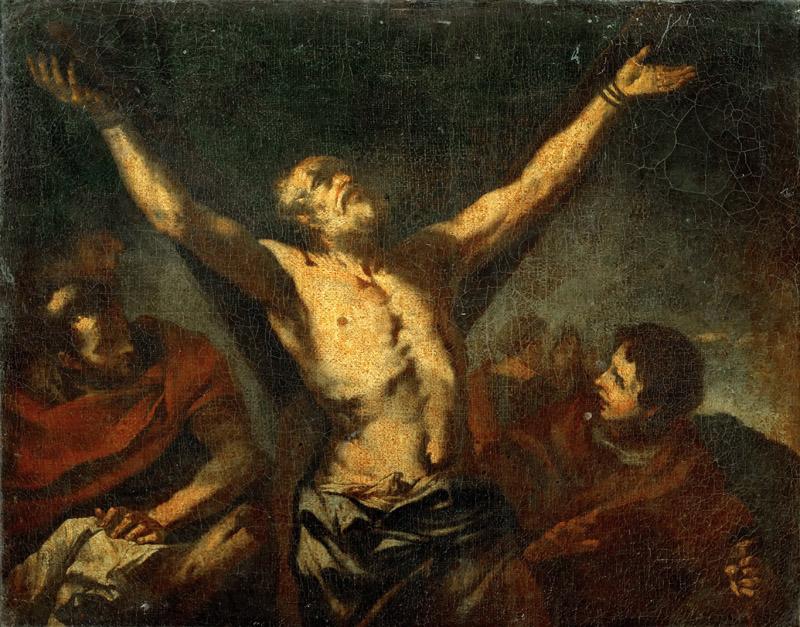 Luca Giordano -- The Martyrdom of Saint Andrew
