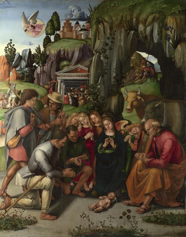 Luca Signorelli - The Adoration of the Shepherds