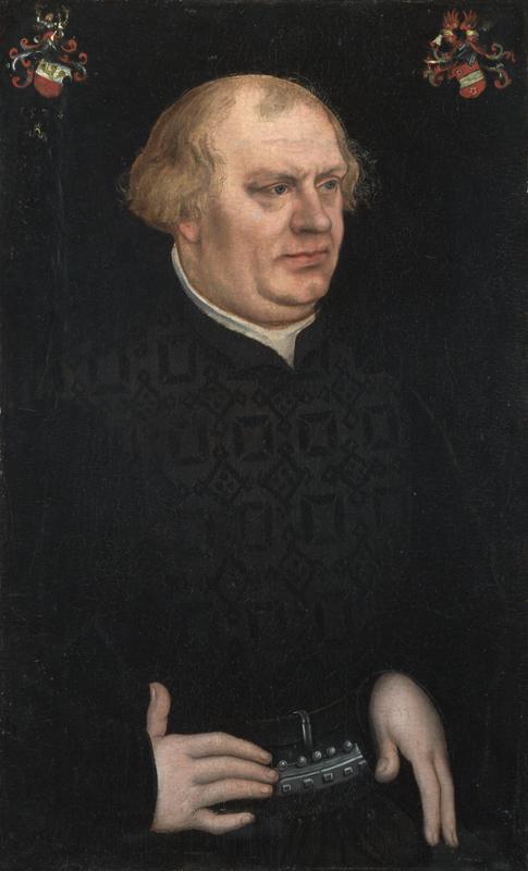 Lucas Cranach the Elder - Portrait of a Man, probably Johann Feige