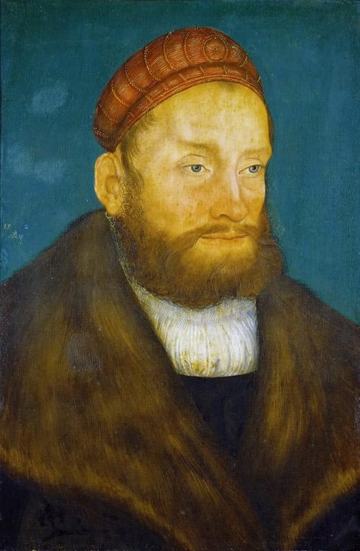 Lucas Cranach the elder -- Margrave Casimir von Brandenburg
