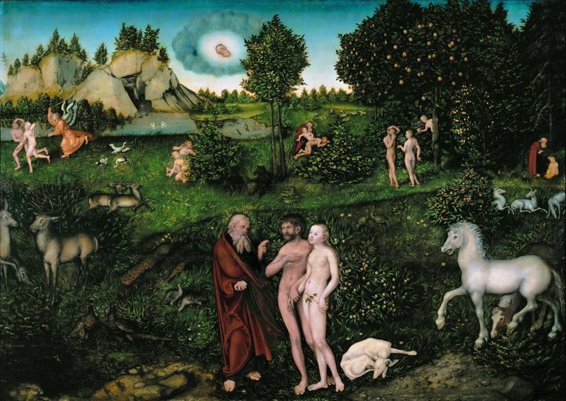 Lucas Cranach the elder -- Paradise