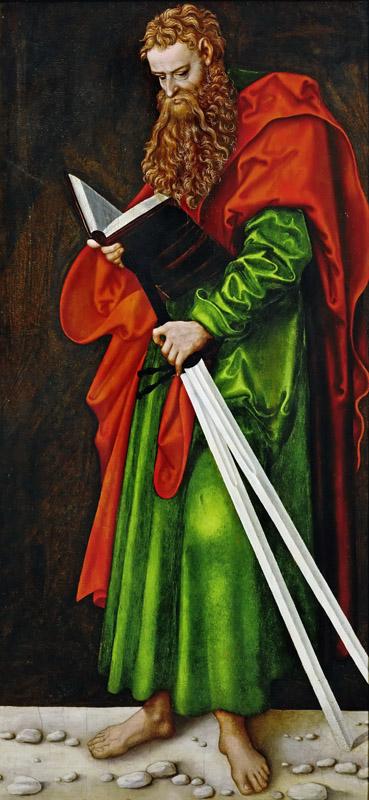 Lucas Cranach the elder -- Saint Andrew