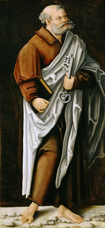 Lucas Cranach the elder -- Saint Peter