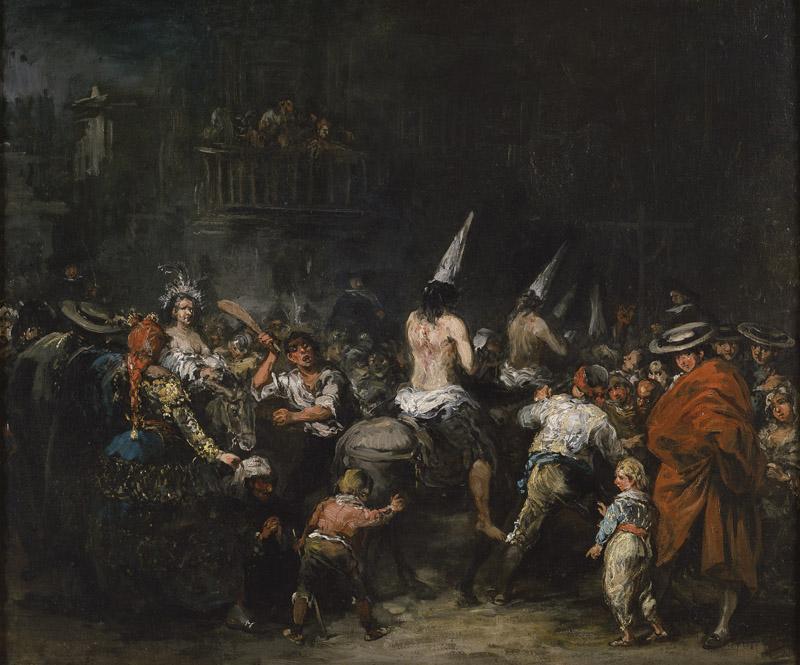 Lucas Velazquez, Eugenio-Condenados por la Inquisicion-77,5 cm x 91,5 cm