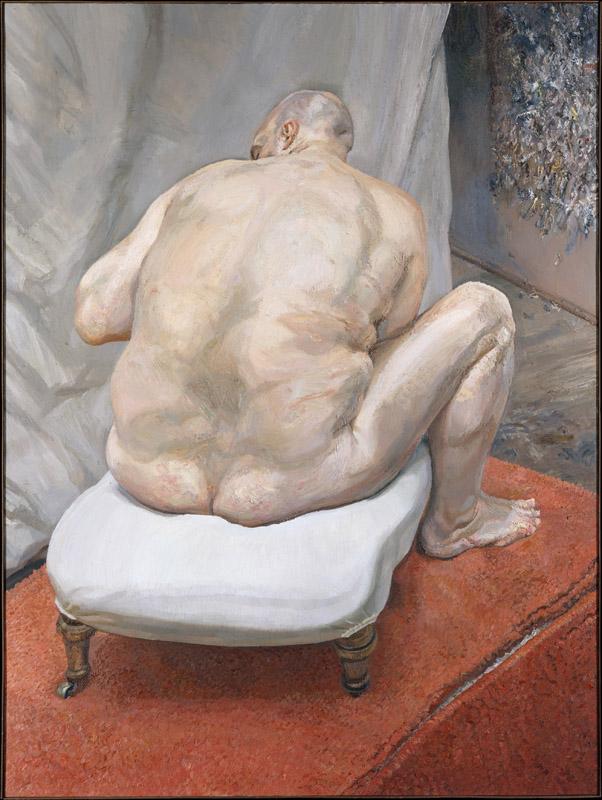 Lucian Freud--Naked Man, Back View
