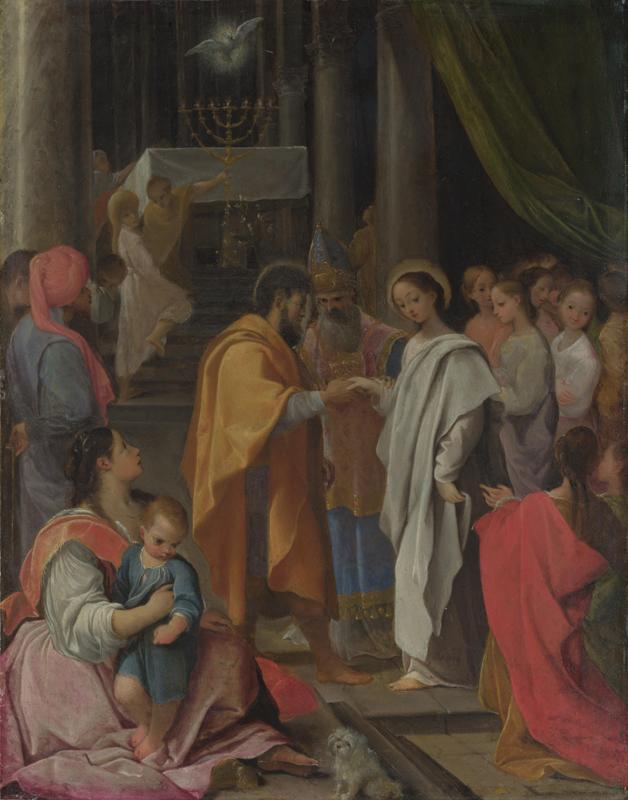 Ludovico Carracci - The Marriage of the Virgin