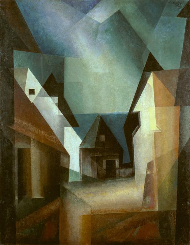 Lyonel Feininger, American - Gaberndorf II, 1924
