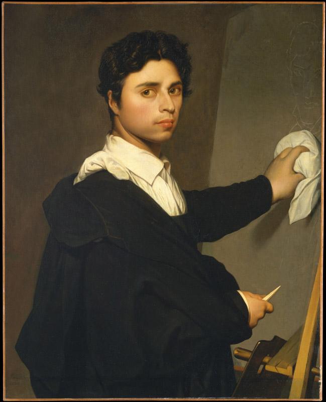 Madame Gustave Hequet--Ingres (1780-1867) as a Young Man
