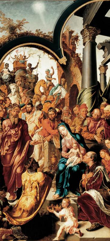 Maerten van Heemskerck - The Adoration of the Magi