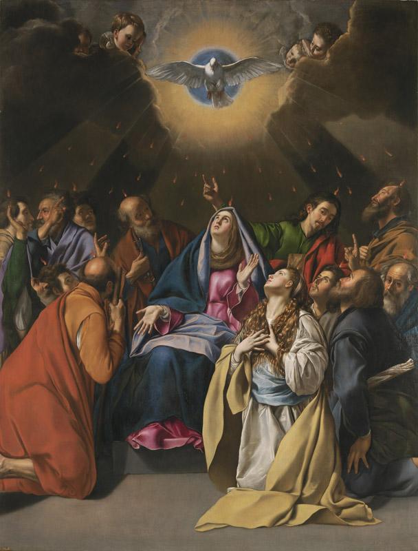 Maino, Fray Juan Bautista-Pentecostes-324 cm x 246 cm