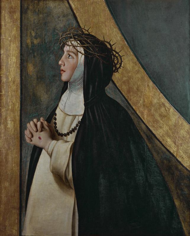 Maino, Fray Juan Bautista-Santa Catalina de Siena-118 cm x 92 cm