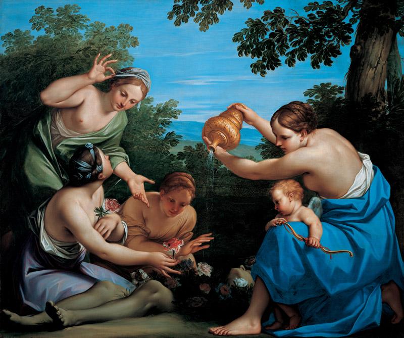 Marcantonio Franceschini - Venus anointing the Dead Adonis, 1692-1700